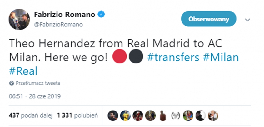 AC Milan kupuje Theo Hernándeza!